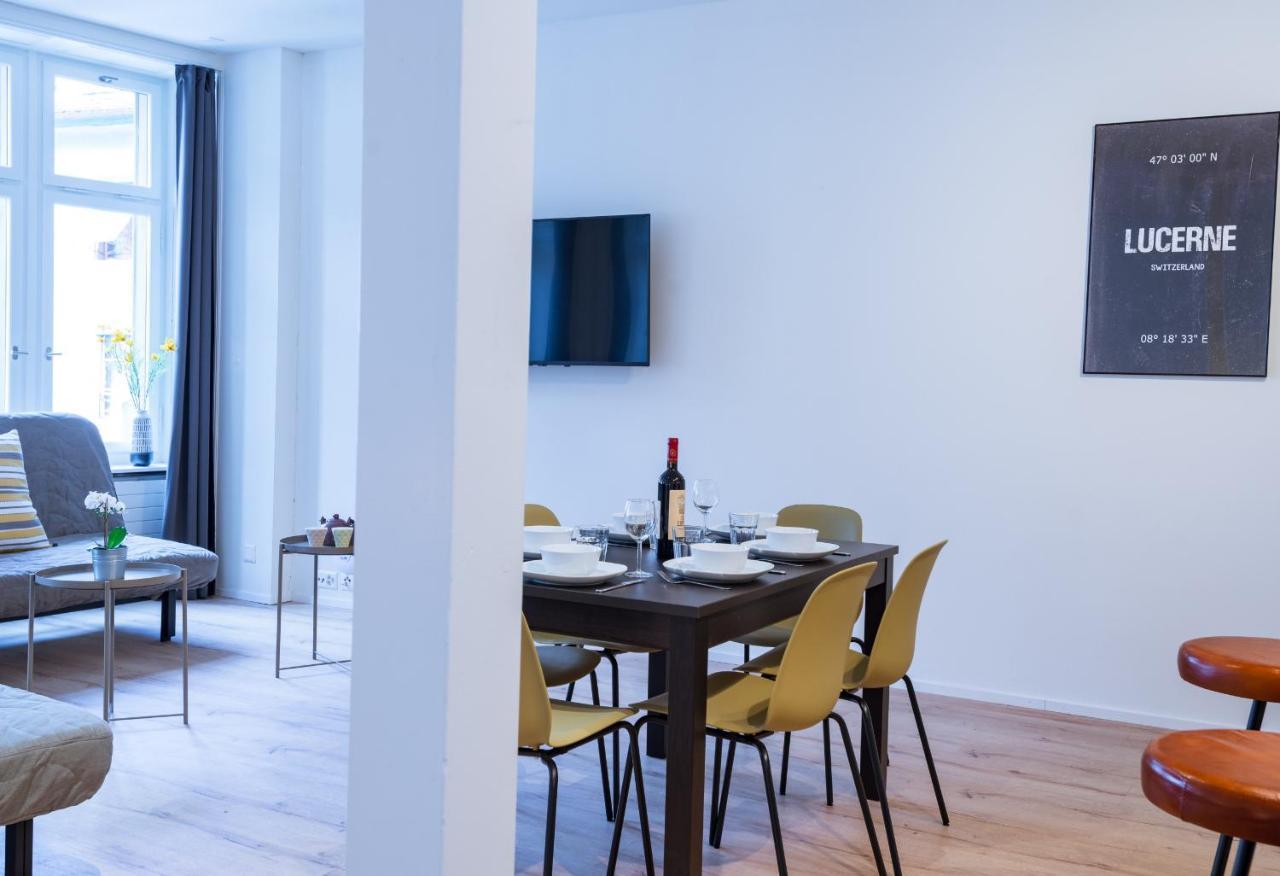 Hitrental Zur Metzgern Apartments Luzern Eksteriør billede